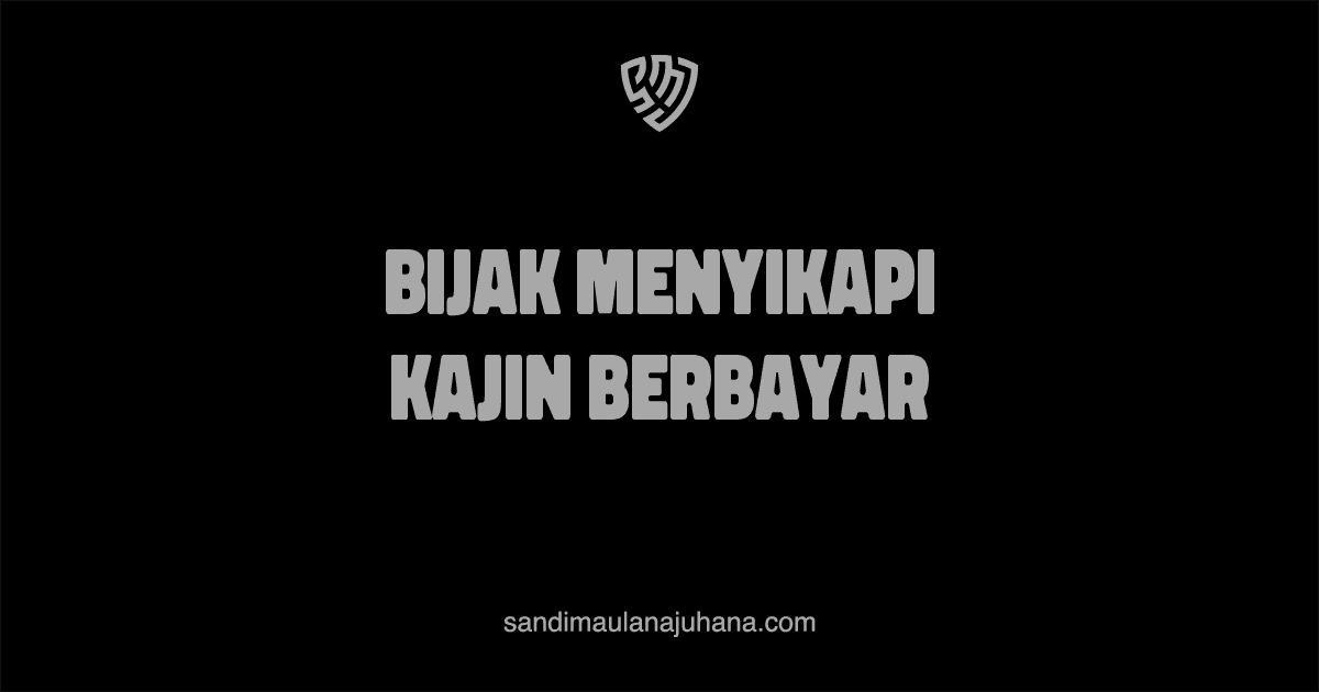 Kajian Berbayar: Perspektif Penuntut Ilmu