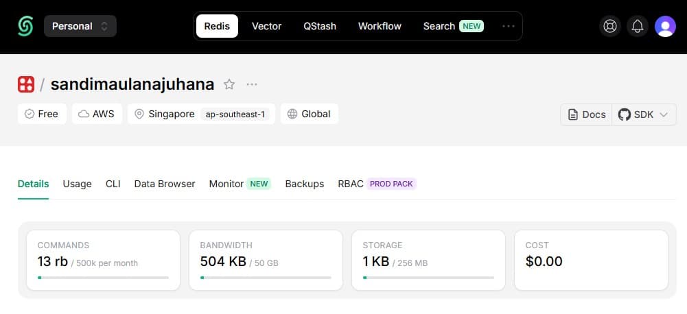 Counting Page Views with Upstash Redis in a Next.js App Router Project