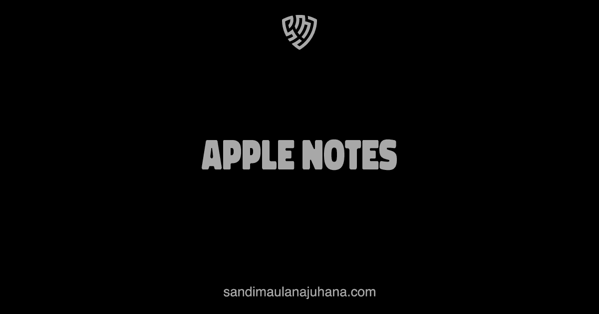 Apple Notes