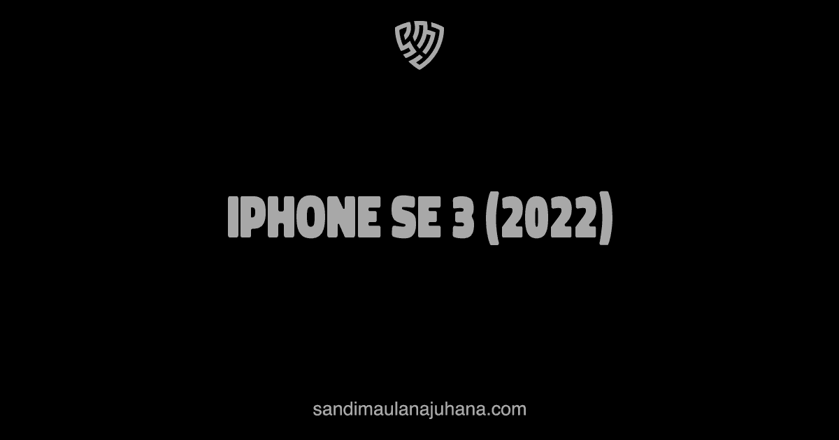 iPhone SE 3 (2022)